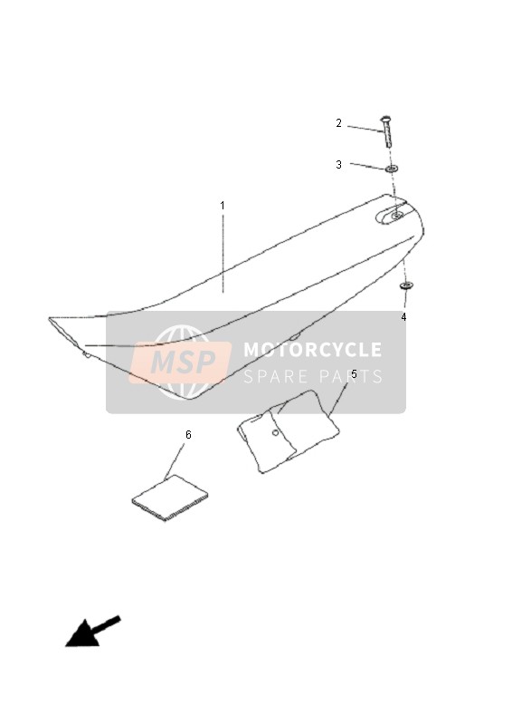 1D4F47306000, Dubbel Zadel Assy, Yamaha, 0